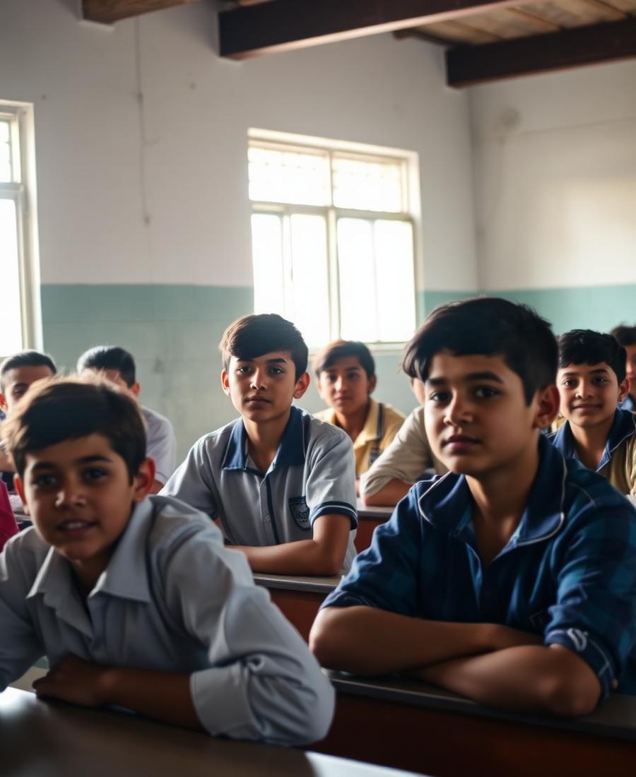 Visita a escola pública