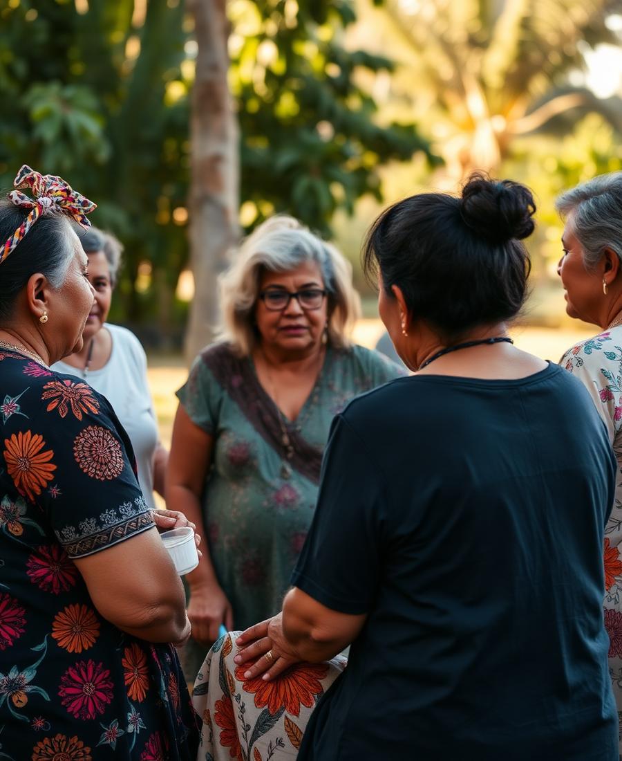 Roda de conversa com mulheres